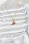 316L Steel Chain Gold Rhine Pine Tree Model Zircon Stone Christmas Themed Women's Necklace - 2