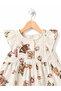 Baby Girl 100% Cotton Woven Patterned Dress - 3
