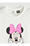 White Girls' Minnie Mouse Printed T-Shirt