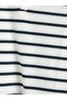 Ecru Polo Neck Striped Men's T-Shirt - 5