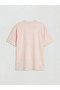 Pink Loose Fit Basic Thick T-Shirt - 3