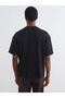 Black 100% Cotton Loose Fit Basic Soft Touch T-Shirt - 3
