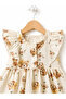 Baby Girl 100% Cotton Woven Patterned Dress - 3
