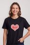 "Special for Mother's Day" Women's Crew Neck T-Shirt with "Mom" Print, 100% Cotton T-Shirt + Gift Cloth Bag - 3