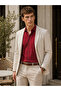 Men's Red Pinstripe Long Sleeve Shirt - 6