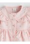 Pink Baby Collar Floral Baby Girl Dress - 4