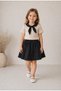 Girl's Scarf, Detsil Skirt, T-Shirt Set, 5-12 Years Old - 2