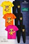 Children's Pirate Pokemon 3-Piece T-Shirt and Tracksuit Set
