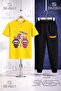 Children's Labbu 2-Piece Balloon 3-Piece T-Shirt Tracksuit Set - 4