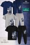Children's Kurt Gri Yanda 3-Piece T-Shirt and Tracksuit Set