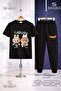Children's Labbu 2-Piece Brown 3-Piece T-Shirt Tracksuit Set - 2