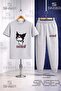 Children's Kromi Goz Kirpan Sade 3-Piece T-Shirt Tracksuit Set - 3