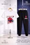 Children's Orumcekman Byz Agli Ag Firlatn 3Lu T-Shirt and Sweatpants Set in a Square Design - 2
