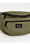 Khaki Double Zipper Men's Waist Bag - 2