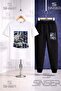 Children's Car Blue Multiple Square 3L T-Shirt and Sweatpants Set - 2