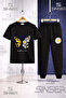 Children's Buttrfly Yellow Wing Daisy 3-Piece T-Shirt Tracksuit Set - 2