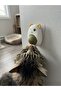Figured Cat Licking Ball with 4 Color Options - Natural Catnip Ball - 3