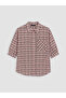 Nevavm Women's Plaid Pocket Shirt with a Difference - 4