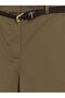 Nevavm Women's Gabardine Trousers with Belt and Waistband - 7
