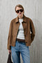 Camıla Brown Women's Jacket 121120017 - 2