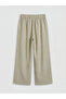 Esvab • Modern & Distinctive Women's Textured Satin Pants with Waist Drawstring - 7