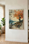 Modern Pattern Fabric Wall Covering Aesthetic Bedroom Decor Washable Quality Easy to Install Stylish - 2