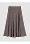 Original Elastic Waist Pleated Skirt - 7