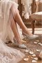 Women's 11 cm Silver Glitter Evening Dress Shoes - 2