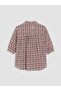 Nevavm Women's Plaid Pocket Shirt with a Difference - 5