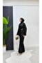Double Hijab Set with Waist Buckle Detail - 3