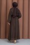 Angel Winged Dress Brown - 5