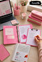 Pink Dreams Aesthetic Stationery Set A4 4-Ring Folder + Cover Folder + 100 Pcs Pouch Files Pink Pvc Organizer Set - 4
