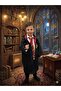 Unisex Harry Potter Costume - Harry Potter Robe Glasses Wand Tie Set