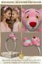 Cute Three-Dimensional Plush Toy Pink Panther Pink Panther Crown Female Children's Crown - 3