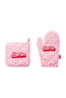Lcw Home Pink Barbie Printed Oven Mitts and Tutaç - 5
