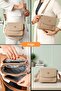 Women's Polo 3-Compartment Shoulder Bag And Clutch Bag (25x15 CM) - 3