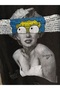 simpson detaylı marilyn baskılı denim ceket - 3