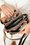 Women's Polo 3-Compartment Shoulder Bag And Clutch Bag (25x15 CM) - 3