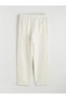 Ecru Loose Fit Men's Muslin Trousers - 2