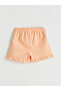 Coral Bowknot Girls' Blouse and Shorts - 6