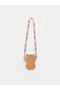 Brown Animal Figured Girl's Shoulder Bag - 3