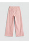 Pink Wideleg Girls' Jean Pants