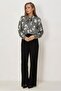 Wide-Leg Linen Pants 70967 - 4