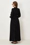 Belted Jacquard Dress 46591 - 4