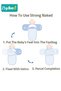Baby Swaddle Blanket Wrap Cap Gloves and Foot Straps Set Newborn Infant Sleep Sack With Caps 100% Breathable Cotton 0-5 Month - 8