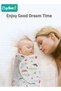 Baby Swaddle Blanket Wrap Cap Gloves and Foot Straps Set Newborn Infant Sleep Sack With Caps 100% Breathable Cotton 0-5 Month - 5