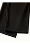 Women's Black Wide-Leg Sweatpants - High-Waisted Relaxed Fit Two-Thread Seasonal Sweatpants - 4