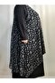 Polka Dot Black Glitter Casual Tulle Vest - 3