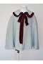 Girl's Baby Poncho Cape Blue 0-5 Years