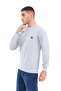 Men's Crew Neck Long Sleeve Basic Sweatshirt - 4